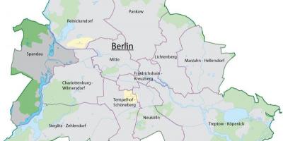 地図spandauベルリン