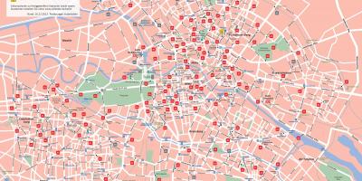 ベルリンバイクの地図