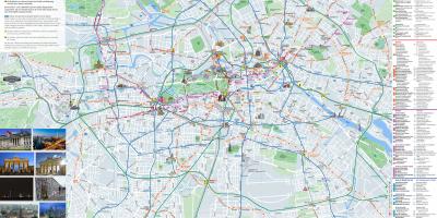 ベルリン市内地図が見