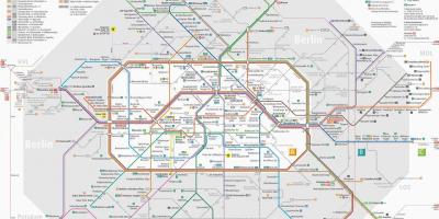 ベルリンabゾーンの地図