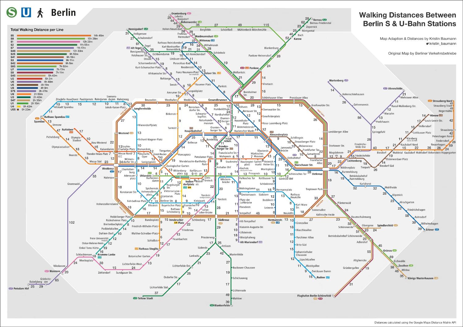 ベルリンに路線図 ベルリン市内電車地図 ドイツ