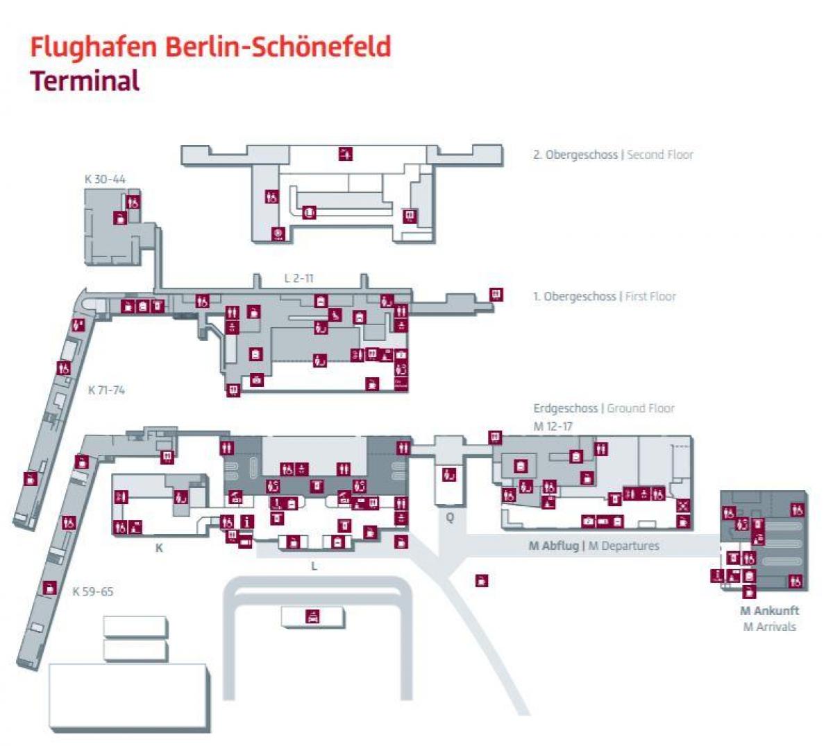 ベルリンsxf空港地図