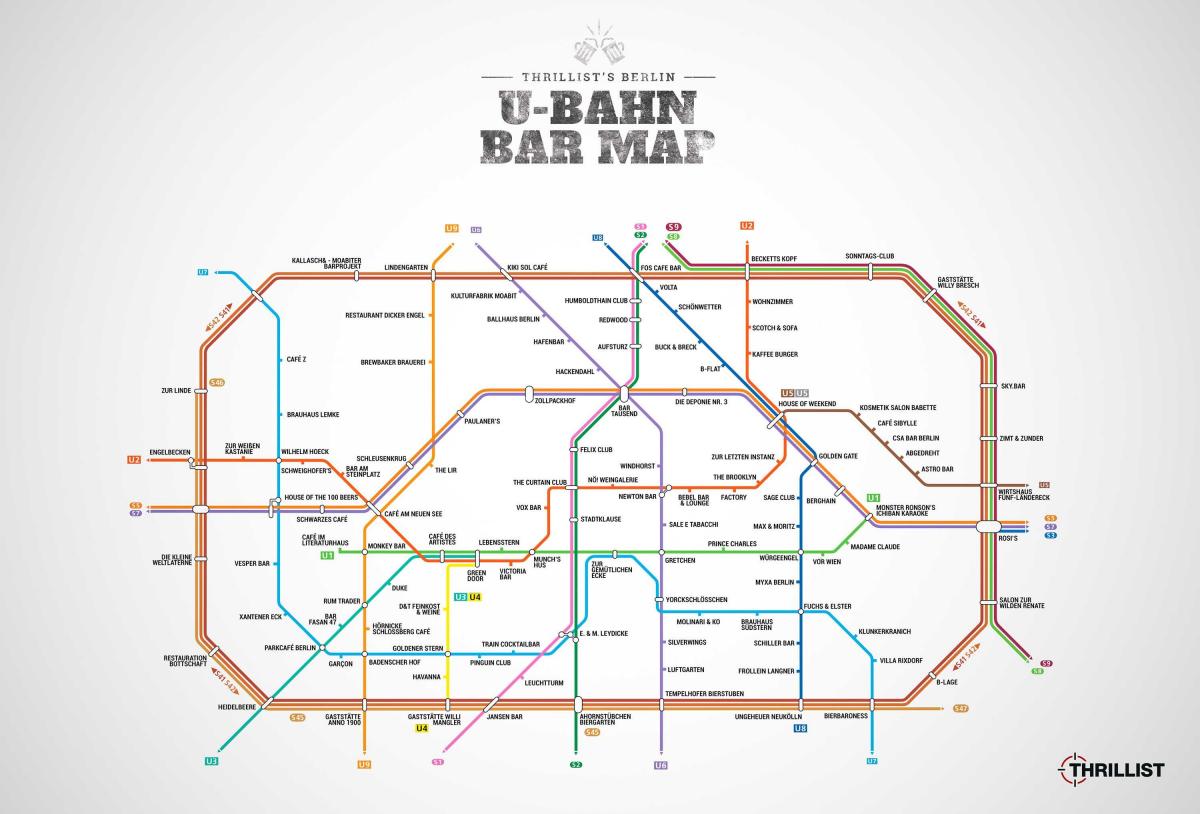 バベルリンの地図