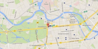 地図のケーブルチャンネルをご覧ベルリン