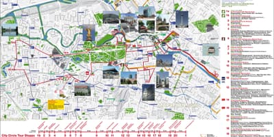 ベルリンのホテル地図