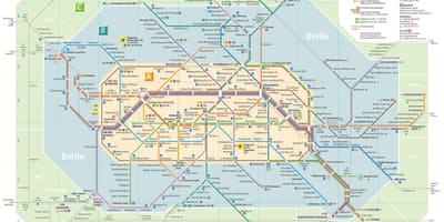 地図メトロベルリン