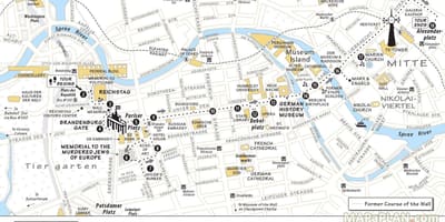 ユニバーサルスタジオジャパン、ベルリンの地図