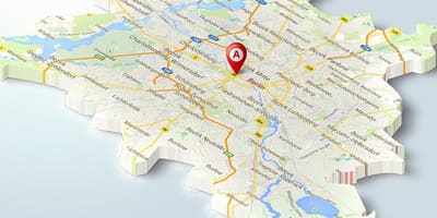 地図のベルリン3d