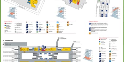 ベルリン中央駅の地図