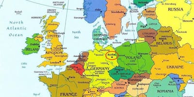 地図のベルリン地図欧州