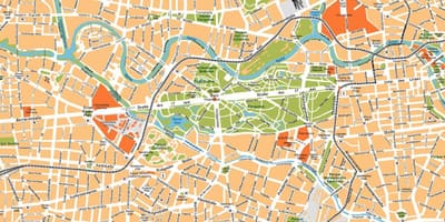 ベルリンセントラム地図