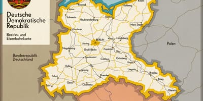 地図のddrベルリン