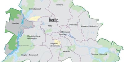 地図spandauベルリン