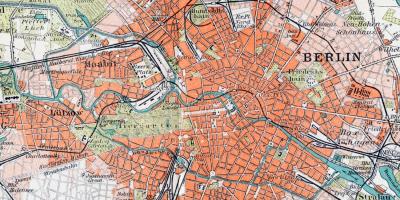 地図の旧ベルリン